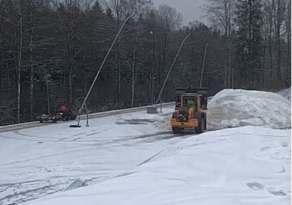 Utkörning av snö