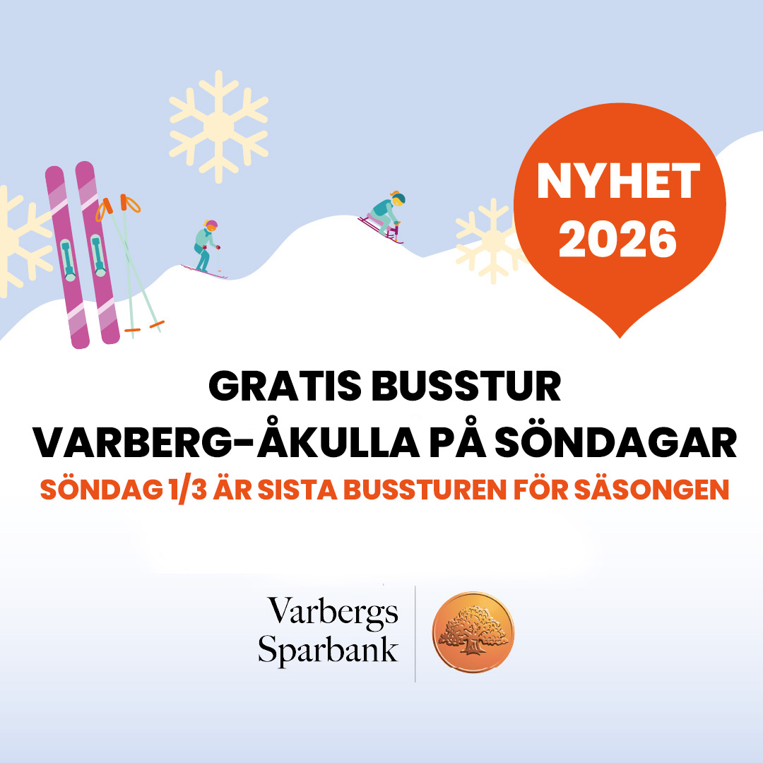 Inkastare Gratis buss från varberg